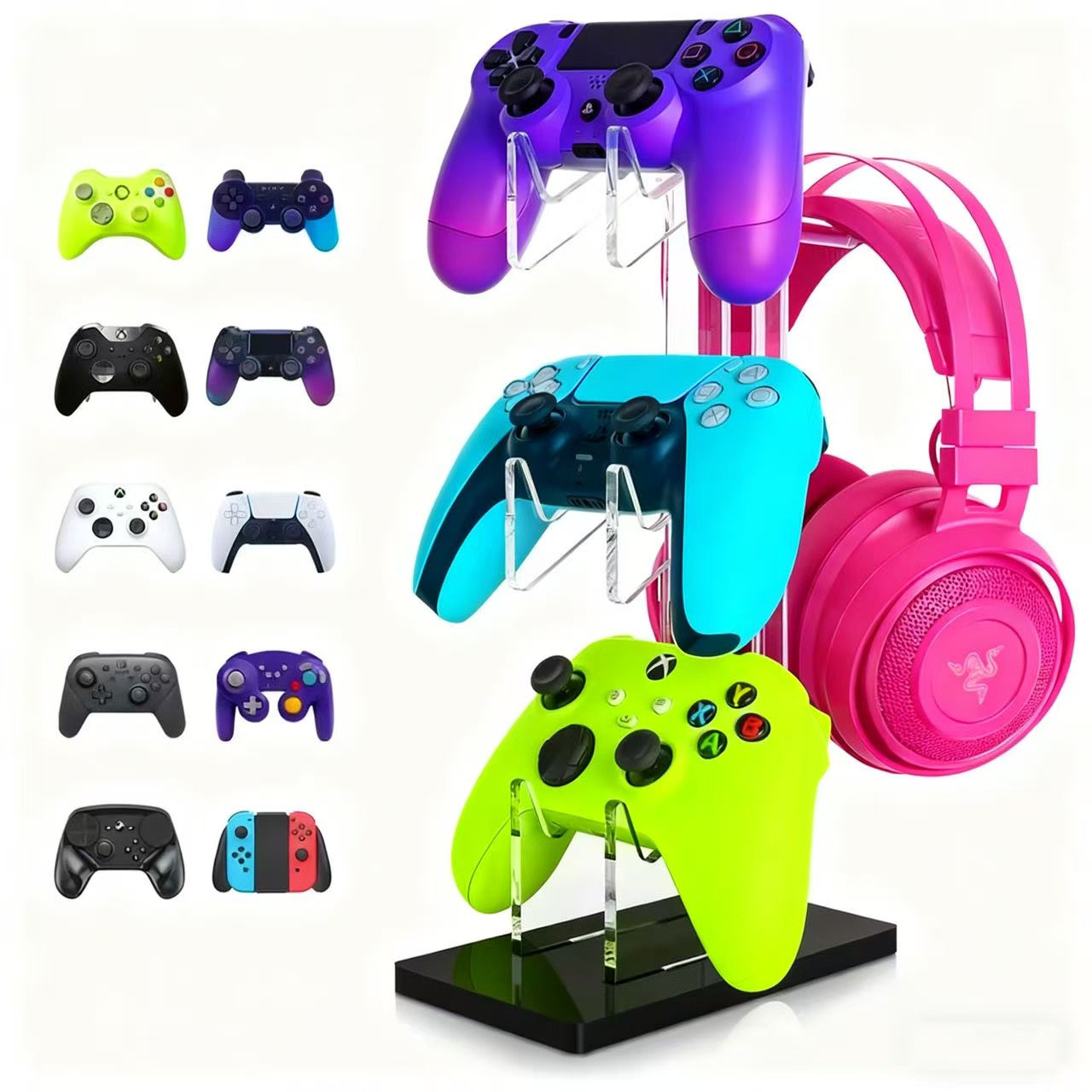 Gaming Accessories Headset - PS4, PS5, XBOX ONE, SWITCH için