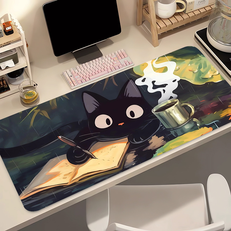 Gaming Accessories Wholesale - Kawaii Siyah Kedi Silikon Yumuşak Oyun