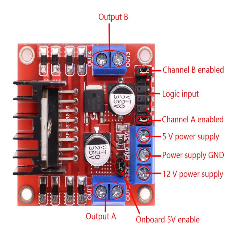 L298N motor sürücü modülü DC s - Gaming Accessories Driving incelemesi ve fiyatı