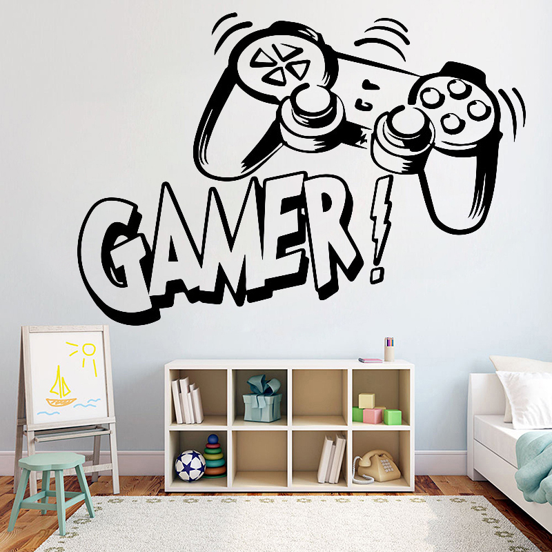 Çocuk Odası için Duvar Sticker - Gaming Accessories Wallpaper incelemesi ve fiyatı