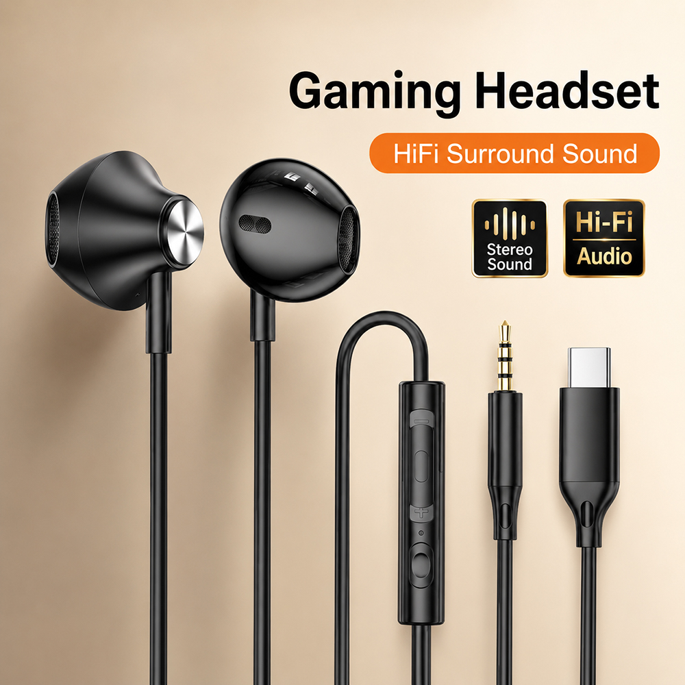 HiFi surround kulaklıklar bas  - Gaming Accessories Tablet incelemesi ve fiyatı