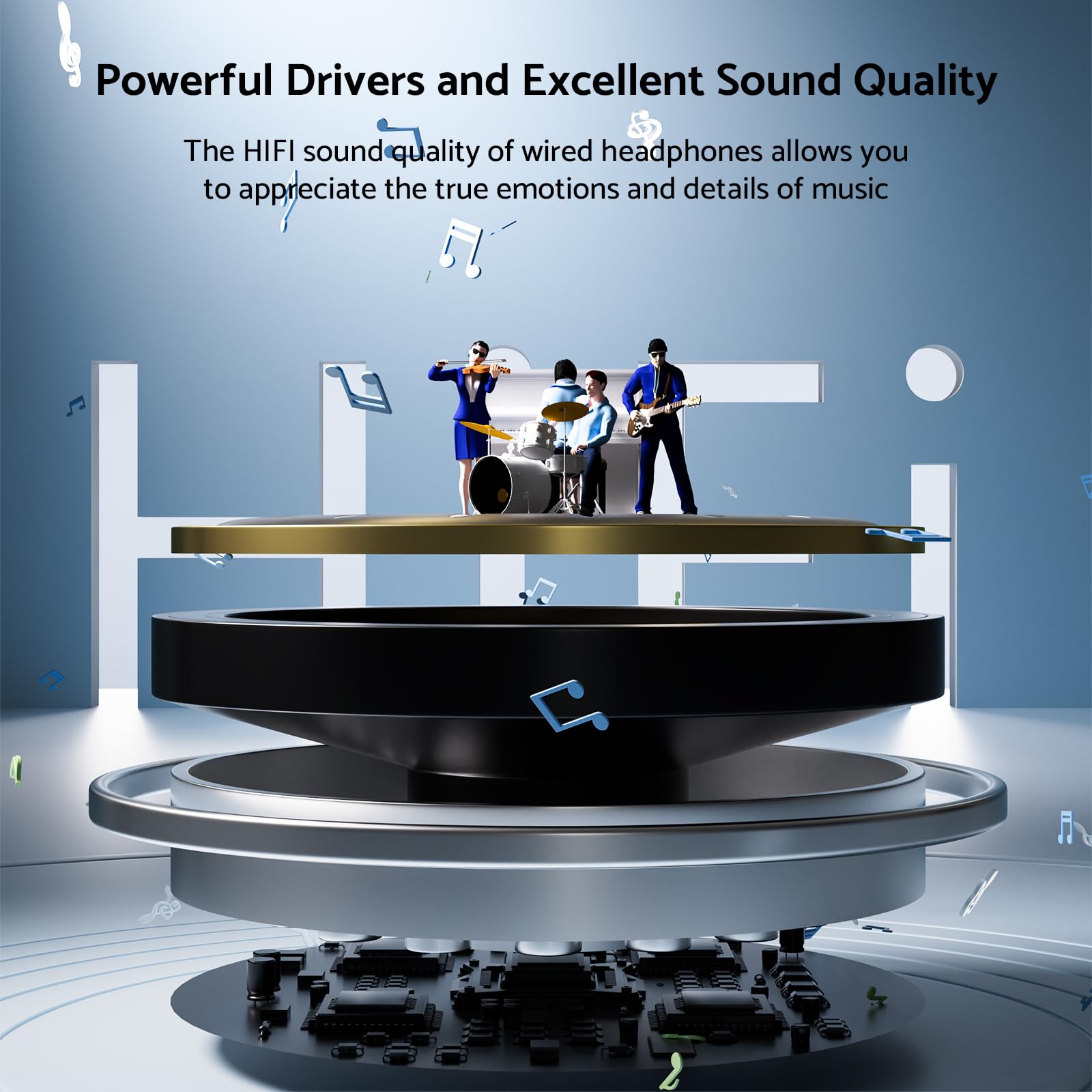 HiFi surround kulaklıklar bas  - Gaming Accessories Tablet incelemesi ve fiyatı