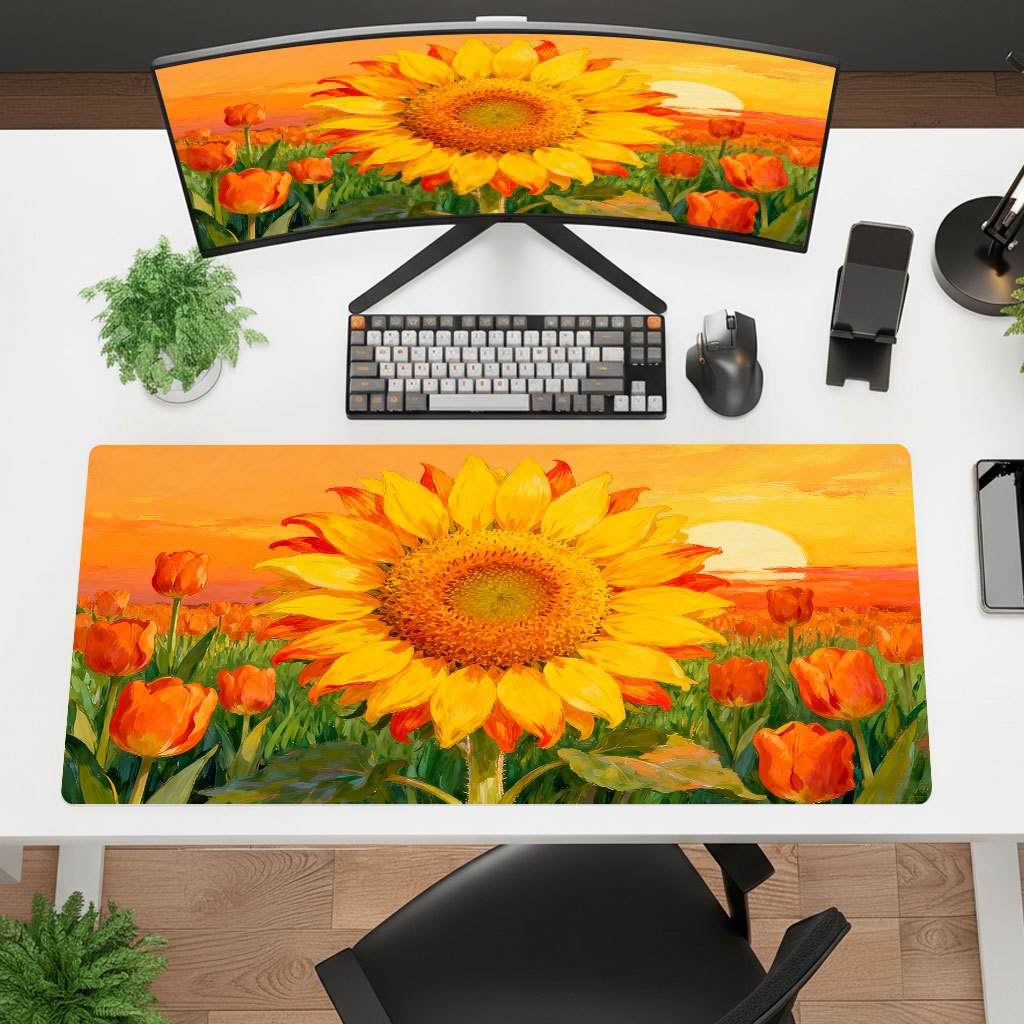 Marka Sarı Ayçiçeği Mouse Pad, - Gaming Accessories Brands incelemesi ve fiyatı