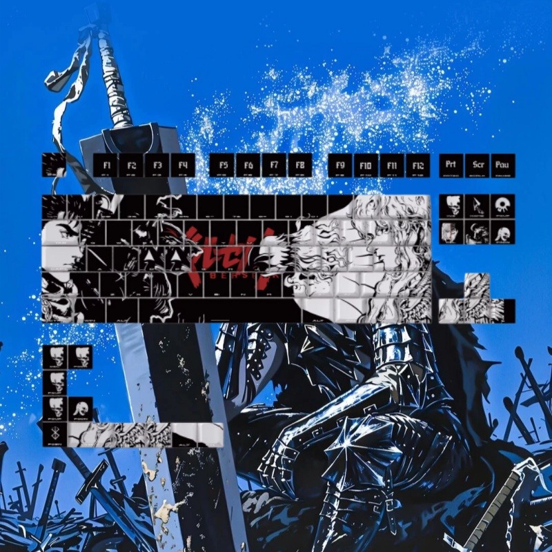 BERSERK Tema Anime Klavye Tuş  - Gaming Accessories Tablet incelemesi ve fiyatı
