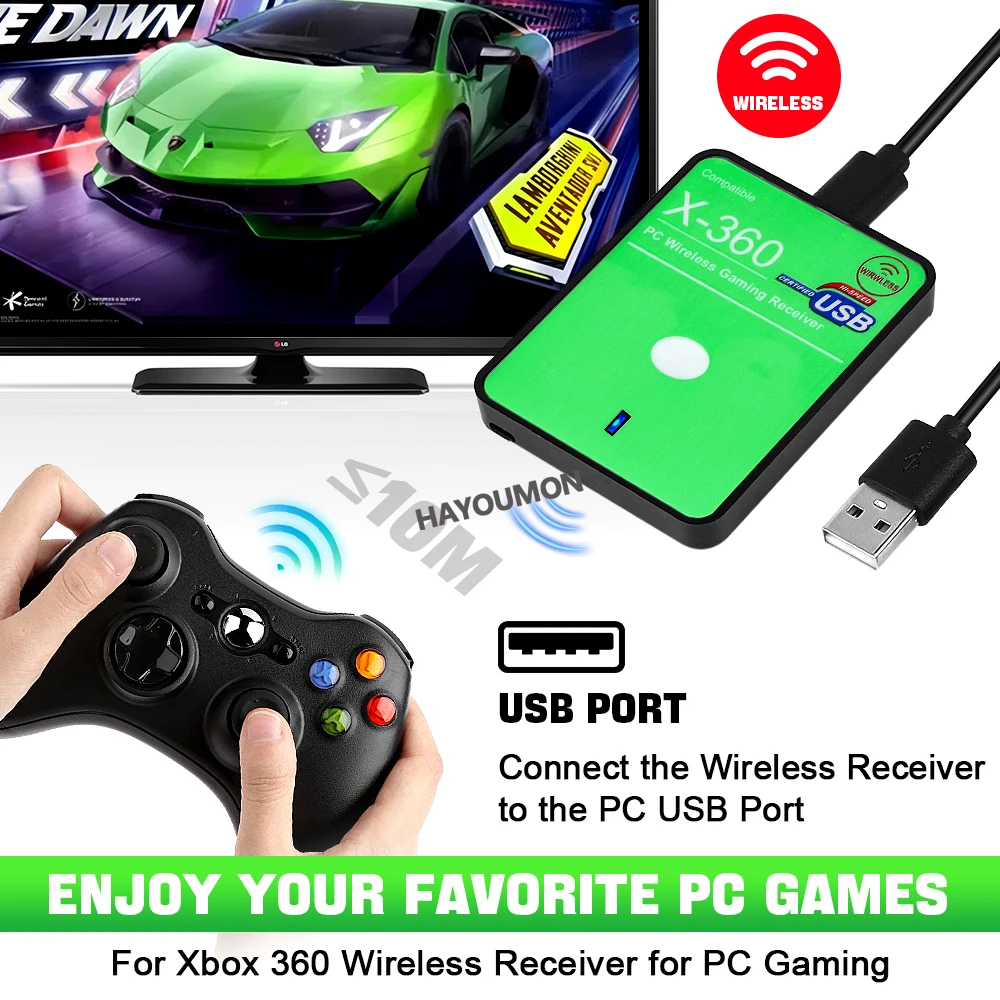Kablosuz Oyun Alıcısı USB Adap - Play Gaming Accessories Xbox Controller incelemesi ve fiyatı